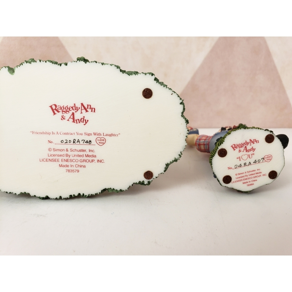 Enesco | Raggedy Ann & Andy Figurines - Picture 5 of 5